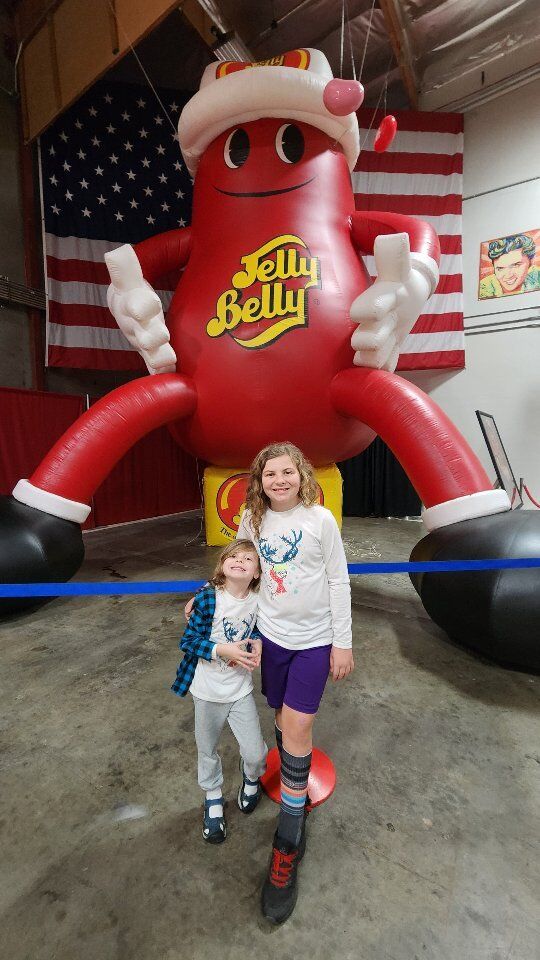 We finally checked out the Jelly Belly Factory in Fairfield!

There is a factory tour, cafe, gift shop, jelly bean art gallery, chocolate shop, chocolate & wine experience, and museum. Tours are offered daily and include videos, interactive exhibits, games, and a birds eye view of the whole operation. 👀🍬

I don't even like jelly beans, but this was so much fun!!
Have you been?!

Tickets are only $7 per adult and $3 per child with 20% off for military and free under the age of 2.

You also get a bunch of free samples and a free jelly belly sparkling water at the end of the tour. 🤩

#jellybelly #jellybeans #jellybellyfactory #fairfield #californiaadventure #roadtrip #bayareawithkids #thingstodointhebayarea #rainyday